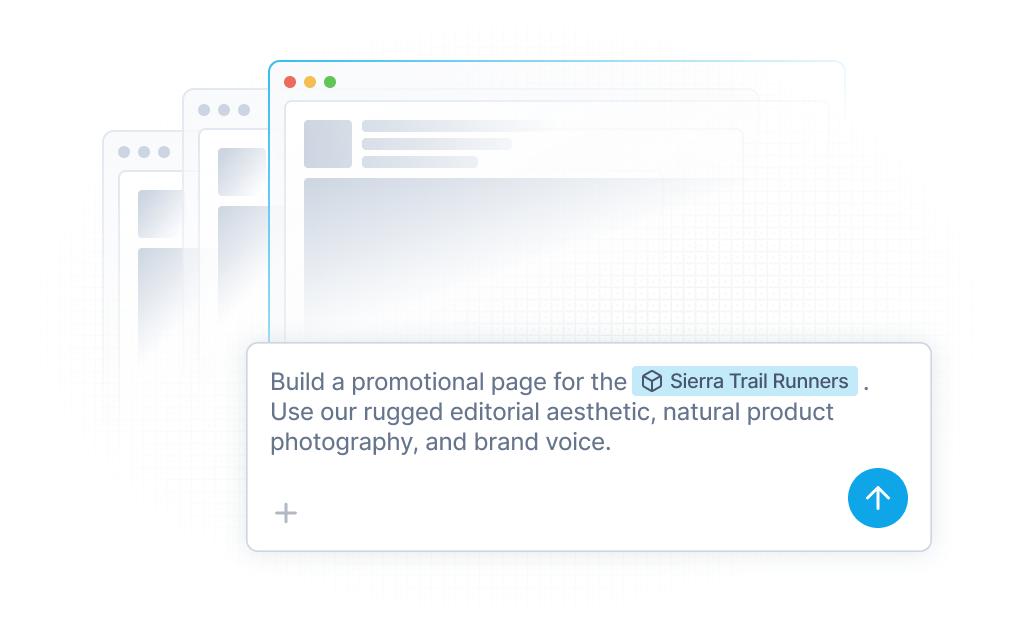 Chat to Launch Landing & Content Pages